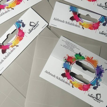 Airbrush Nailart Schablonen - Kreative Designs für perfekte Nägel